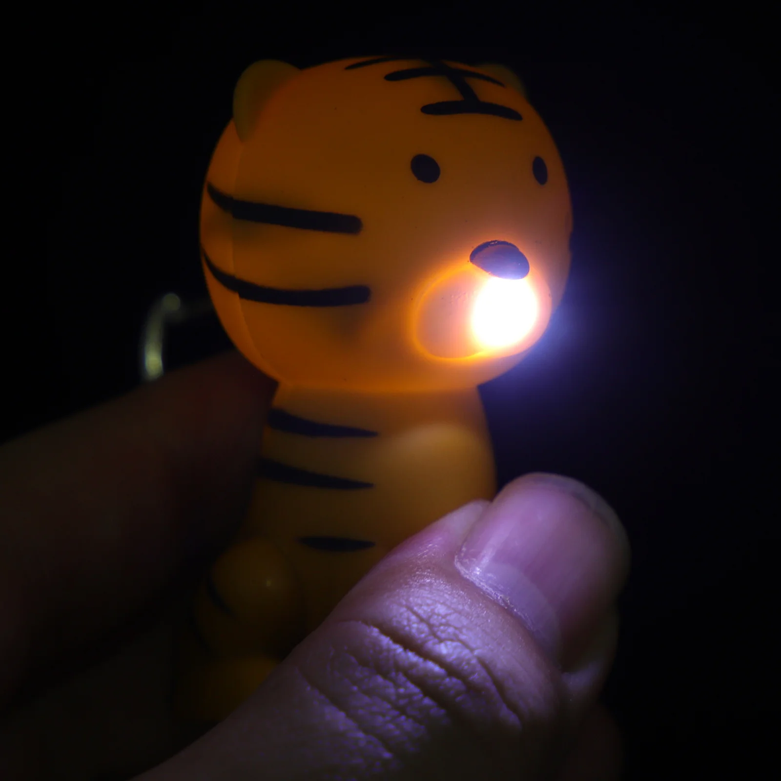 5 Stück Taschenlampen-Schlüsselanhänger, leuchtende Tiergeräusche, Partygeschenke, Kinder, Jungen, Mädchen, Rucksäcke, Schlüsselanhänger, Schlüsselanhänger