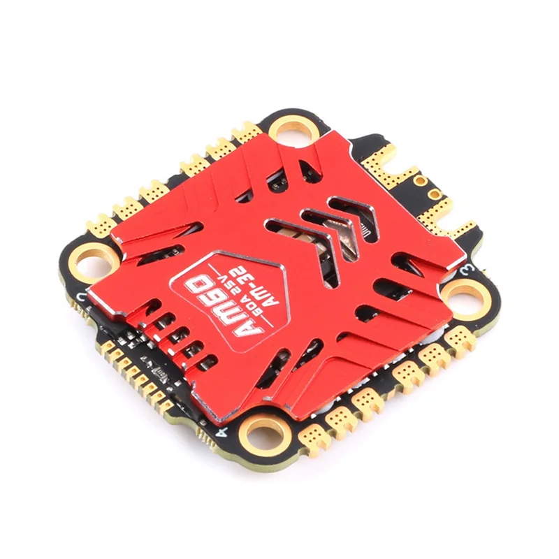 AM32 4-In-1 ESC 60A 32Bit 3-6S Electronic Speed Controller For FPV Racing Drone-N33R