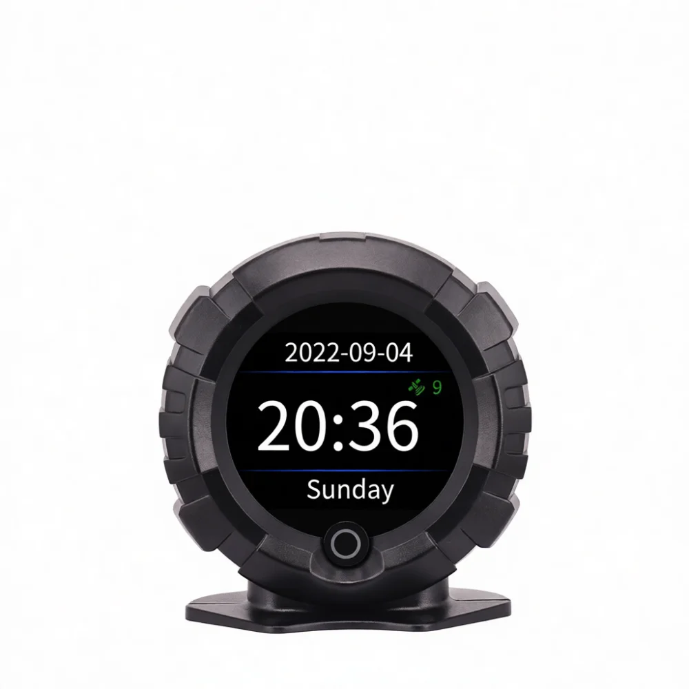 Car GPS Slope Meter Inclinometer Off Road Altitude Gauge Multifunctional Vehicle Dashboard HUD Compass Angle Indicator