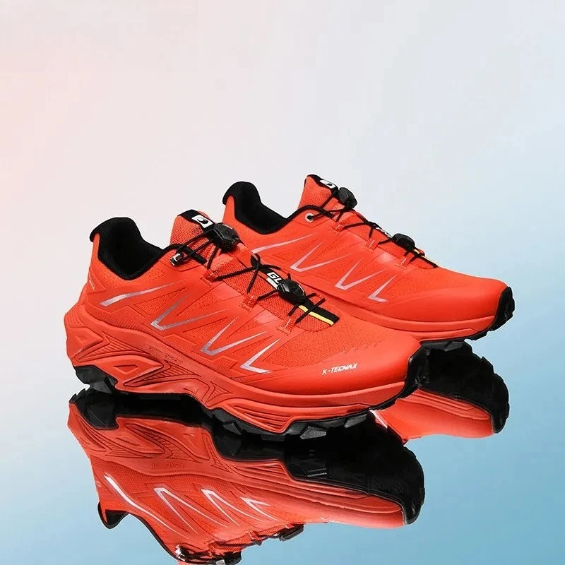 

Новинка 2026: Кроссовки для трейлраннинга мужские и женские, уличные беговые кроссовки на шнуровке, для ходьбы и бега, нескользящие спортивные кроссовки