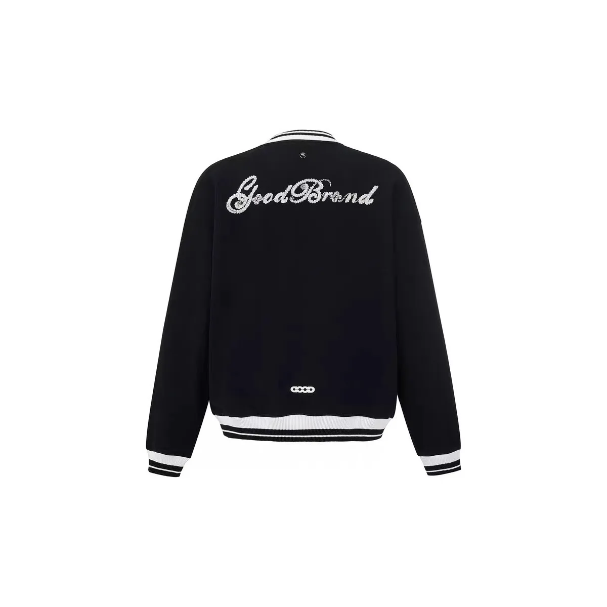 2026 Goodbrand Fashion New Arrival 3D Hand-Embroidered Beaded Floral Light Luxury Slogan Hoodie Fall/Winter