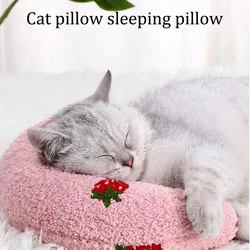 Almohada suave de peluche para perros y gatos – Mejora el descanso
