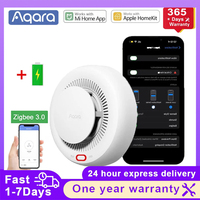 NEW Aqara Smoke Detector Zigbee Smart Fire Alarm Monitor Sound Alert Home Security Remote Control For Xiaomi Mi Home Homekit APP