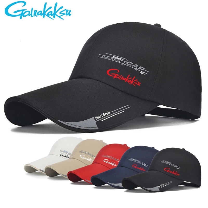 2023 Novo Verão Pesca Caminhadas Sun Caps Esportes ao ar livre Quick-secagem Mesh Baseball Cap Equitação Lazer Windproof Sun Chapéus