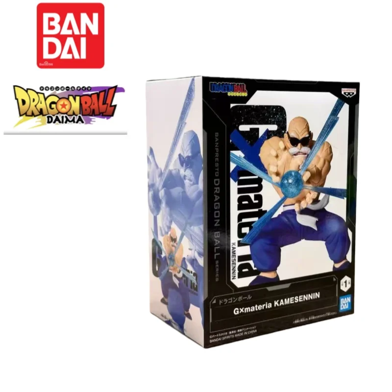 Caja Original 100% genuina en Stock Bandai Banpresto Dragon Ball Master Roshi figura Original Anime mercancía modelo adornos