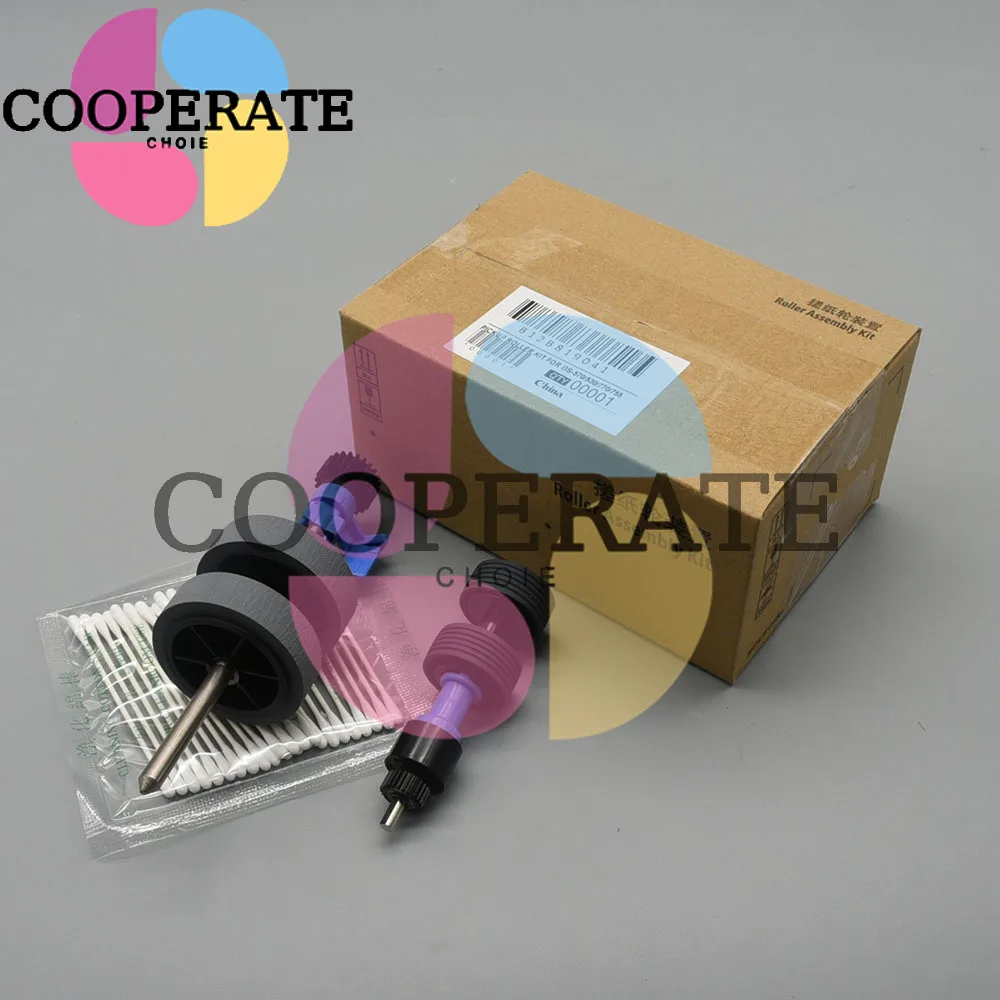 5sets B12B819031 Roller Assembly Kit support for EPSON ES-400 ES-500 ES-865 DS-530 DS-570 DS-575 DS-770 DS-780 DS-870 DS-970 FF-