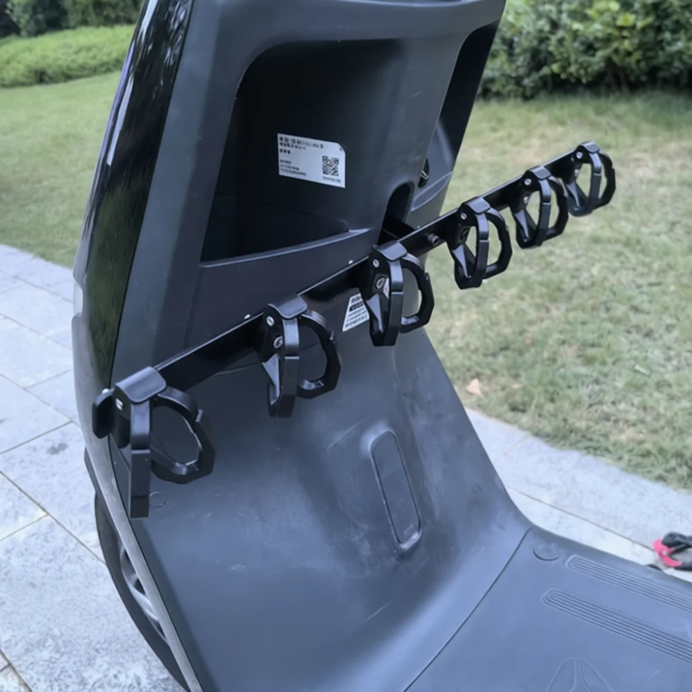 Heavy Duty Scooter Storage Hook Electric Bicycle Front Hanger Anti Shake Rack For Food Delivery Convenience Gadget Parts