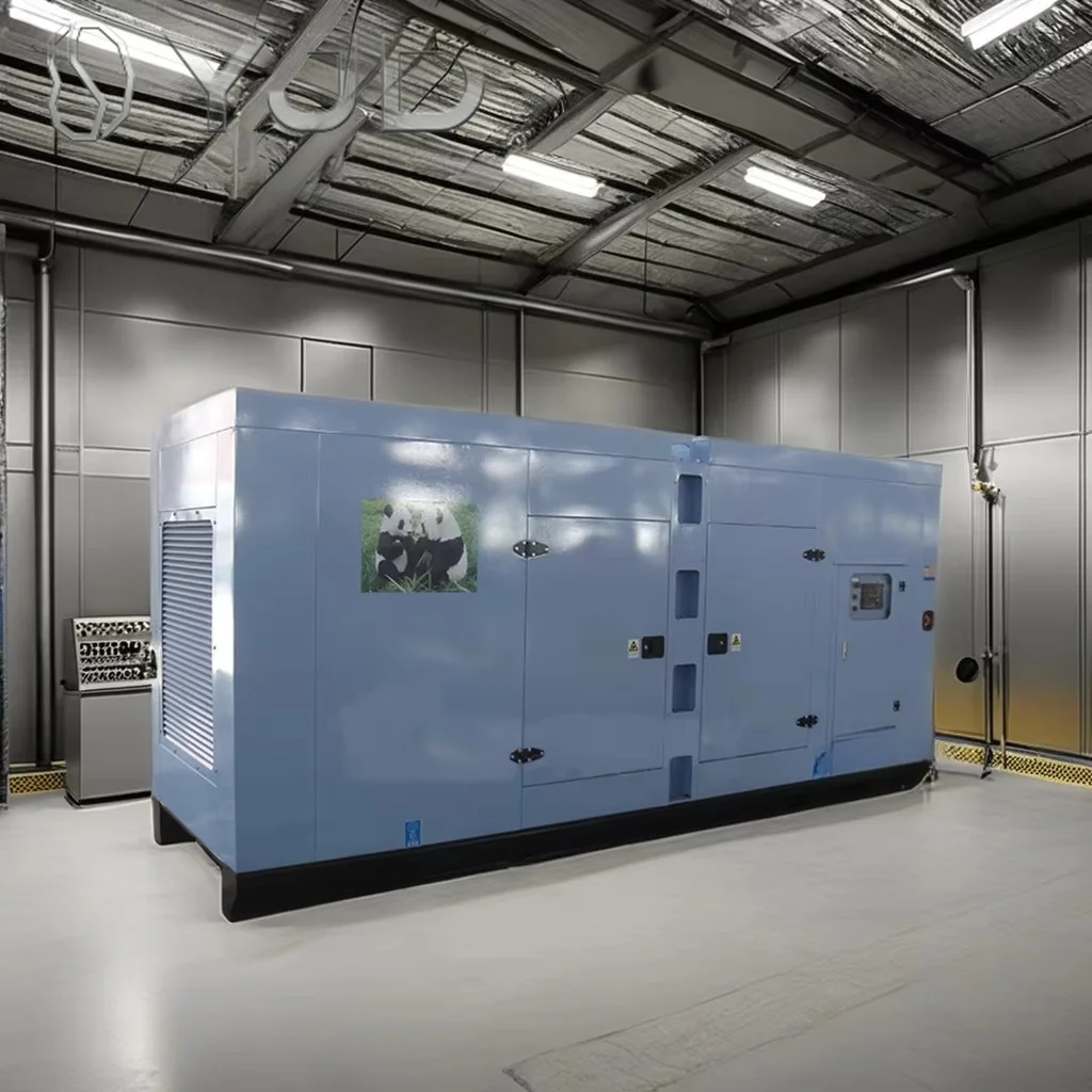 DYJD 250KVA 200KW Silent Type Diesel Generator 24V DC Electric Start Water Cooled 3-Phase 50Hz 240V Rated Voltage Single AC
