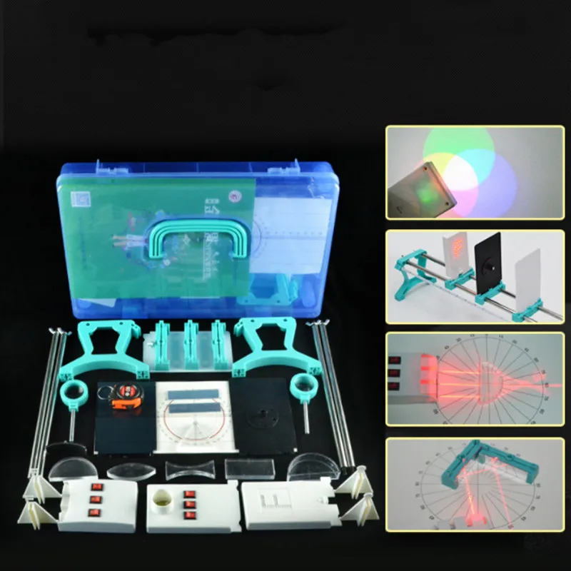 Physical Experiment Equipment Full Set of Electromagnetic Optics, Mechanics,Acoustics, Upgraded Electromagnetic Experimental Box