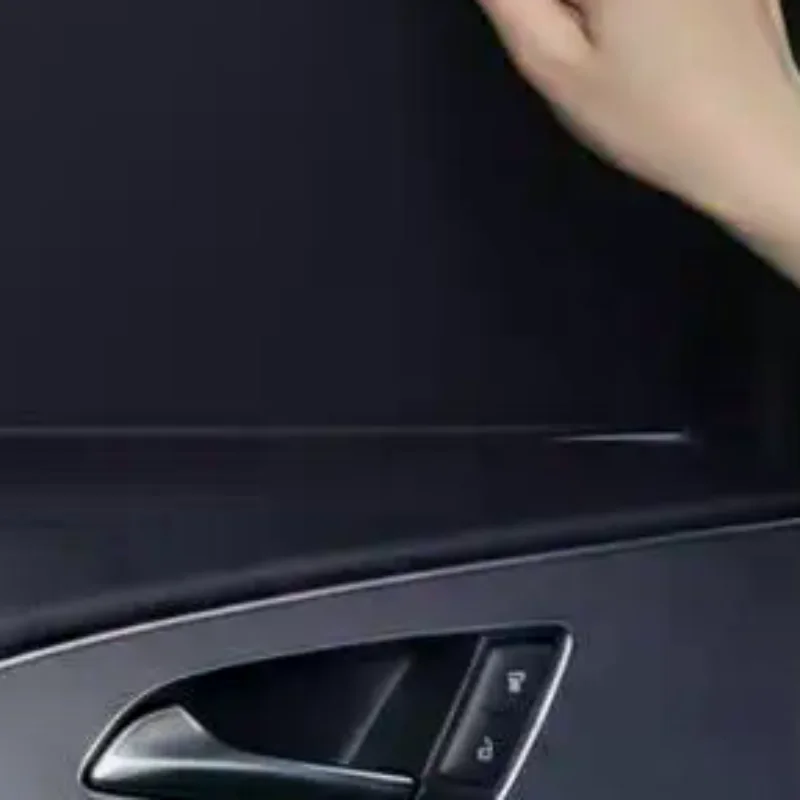 4 Layer Electrostatic Sun Visor for Car Side Window Sunshade Heat Insulation for Urban Driving
