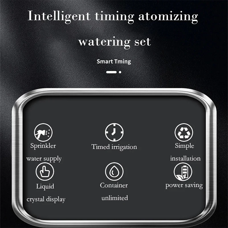 Timing Atomization Landscaping Automatic Spray Irrigation Suit Adjustable Direction Sprinkler Simulating Rain Forest Humidifier