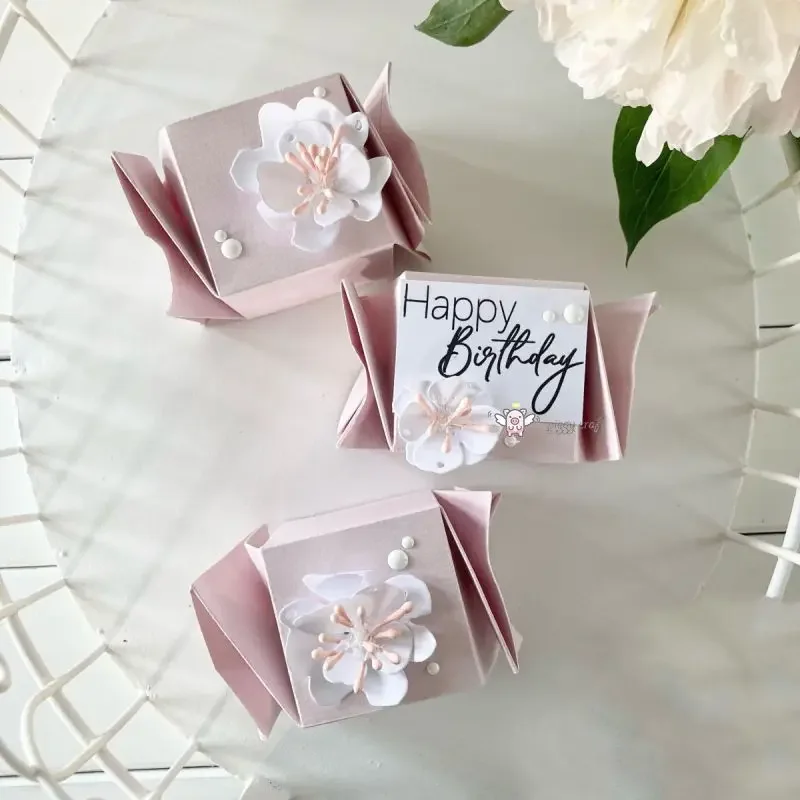 

Mmao Craft metal cutting dies cut die mold New 3D Folding box Scrapbook paper craft knife mould blade punch stencils dies