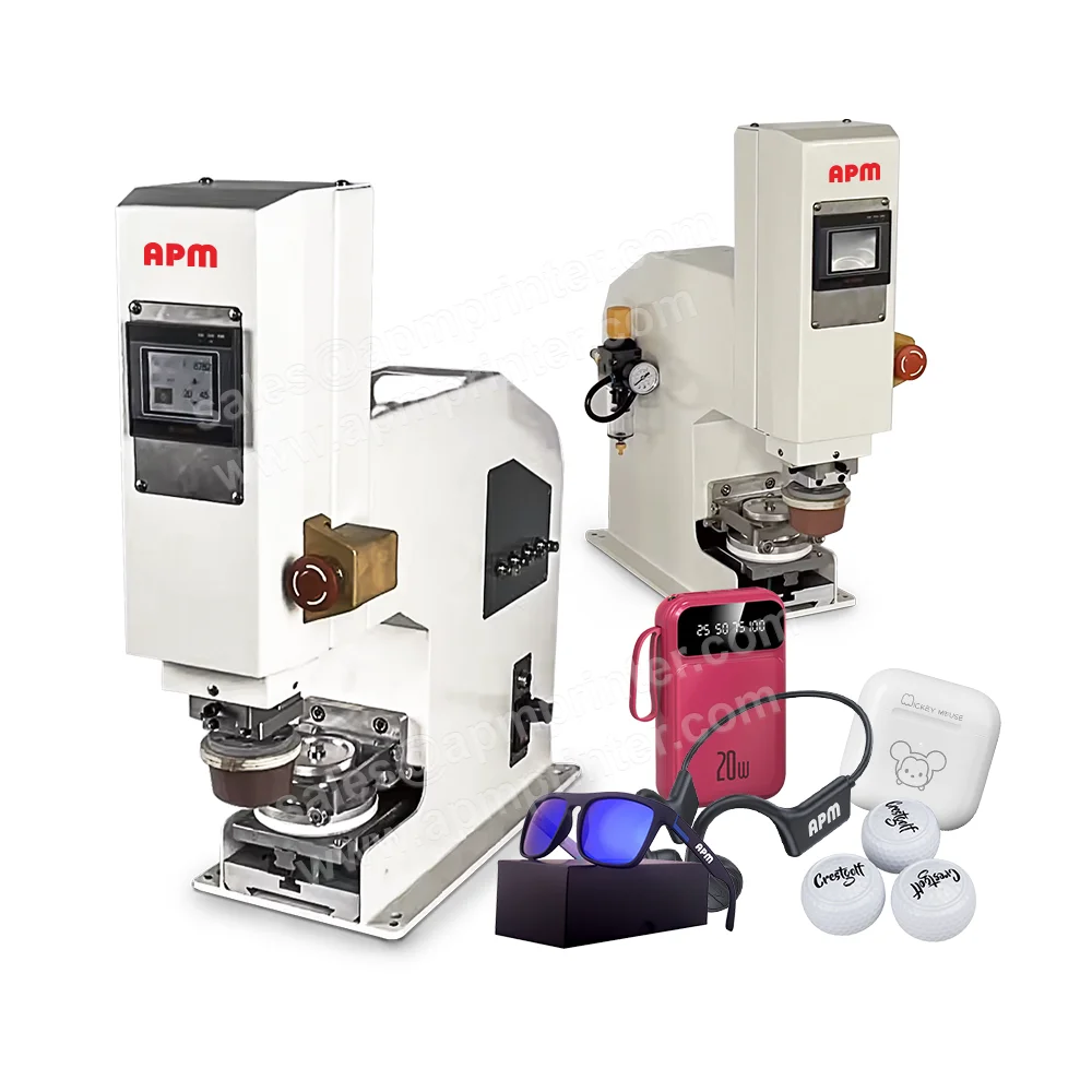 Printing Machine for Pad Printing Cloth Glasses Toys Pad Printer