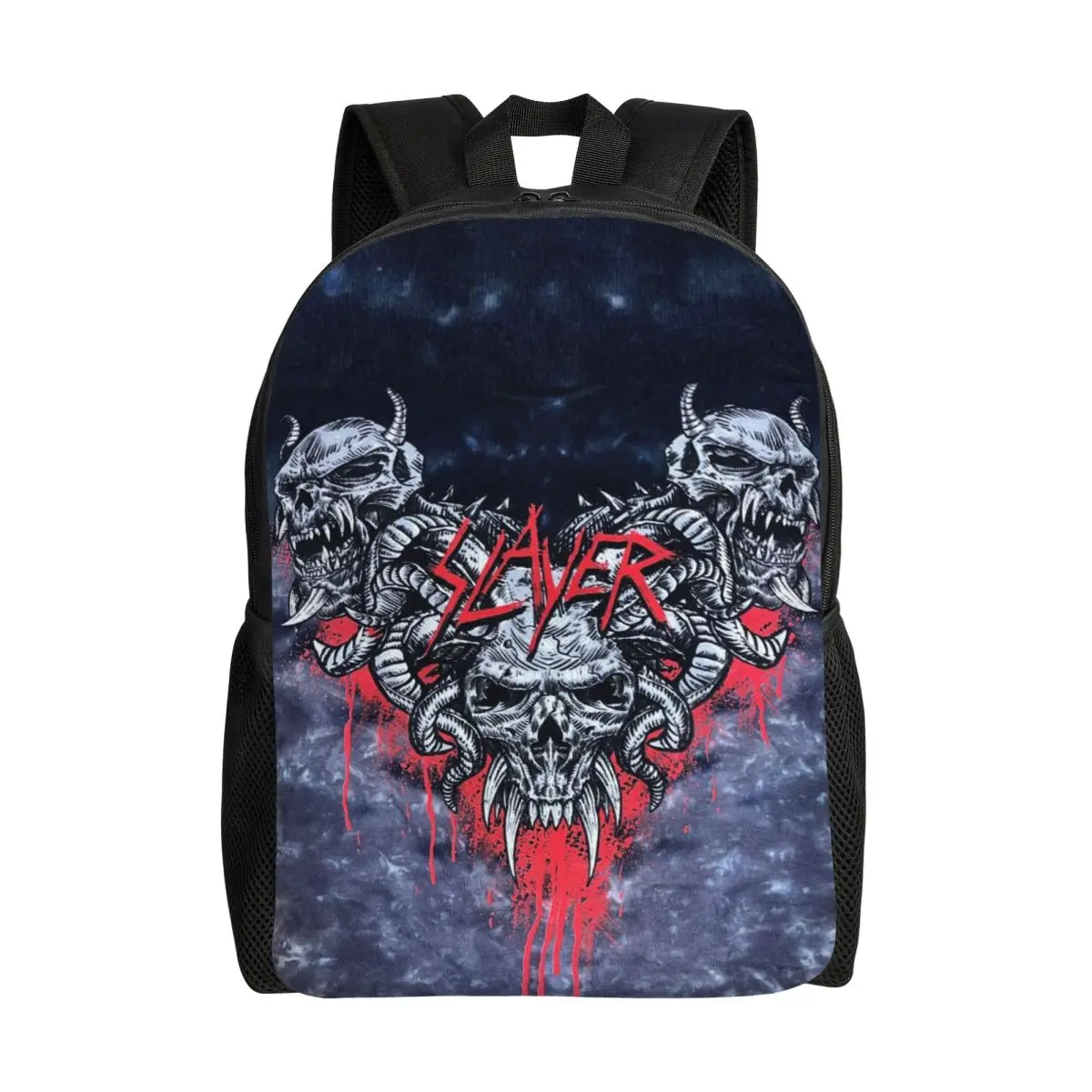 

Рюкзаки S-Slayers Heavy Metal Rock на заказ для мужчин и женщин, школьный рюкзак, подходит для 15-дюймовых ноутбуков, сумки с символом группы