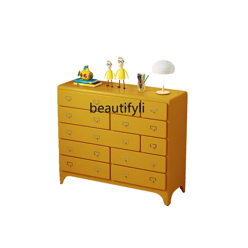 

Solid Wood Chest of Drawers Simple Modern Hallway Living Room Bedroom Storage Storage Wall Chest of Drawer