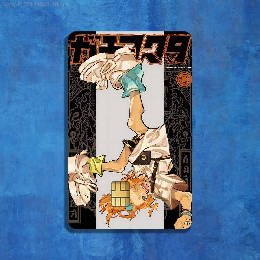 G-Gachiakuta 2025 Rudo Surebrec ملصقات الائتمان فيزا الخصم البنك بطاقة الشحن حافلة مترو ملصق مضاد للمياه ملصق مائي الديكور