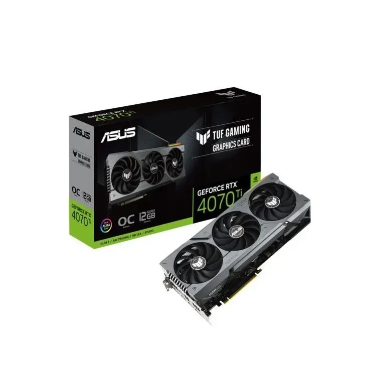 

TUF-RTX4070TI-O12G-GAMING 192BIT GDDR6X 12GB Game graphics card