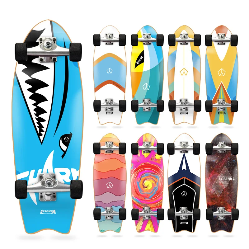 32 10 بوصة لوح التزلج على الأرض لوح التزلج على سطح السفينة 7ly لوح تزلج مخصص للطراد #6