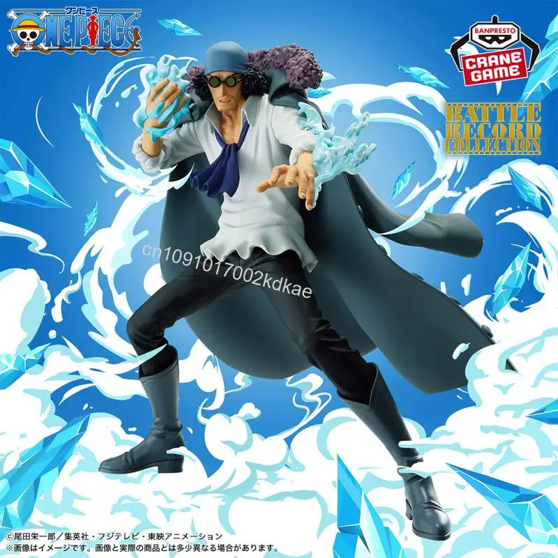 In voorraad Bandai Originele EEN STUK BATTLE RECORD COLLECTION-KUZAN Ongeveer 15 cm Anime Actiefiguren Model Speelgoed Kerstcadeau