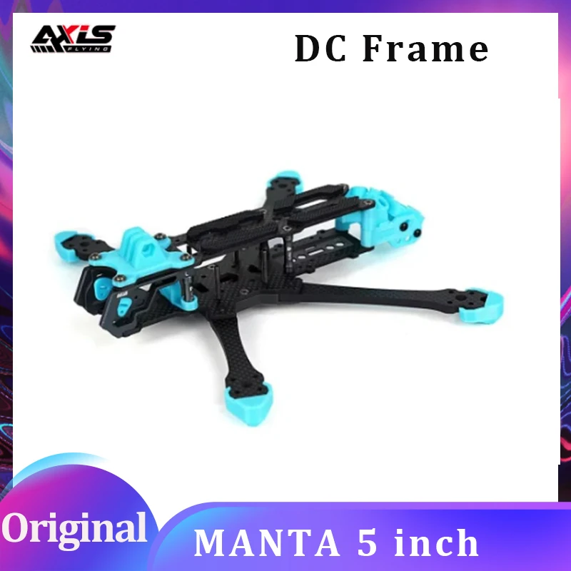 

Axisflying MANTA5 5inch 238mm FPV Freestyle DeadCat DC Type Frame Kit for DJI O3 Air Unit