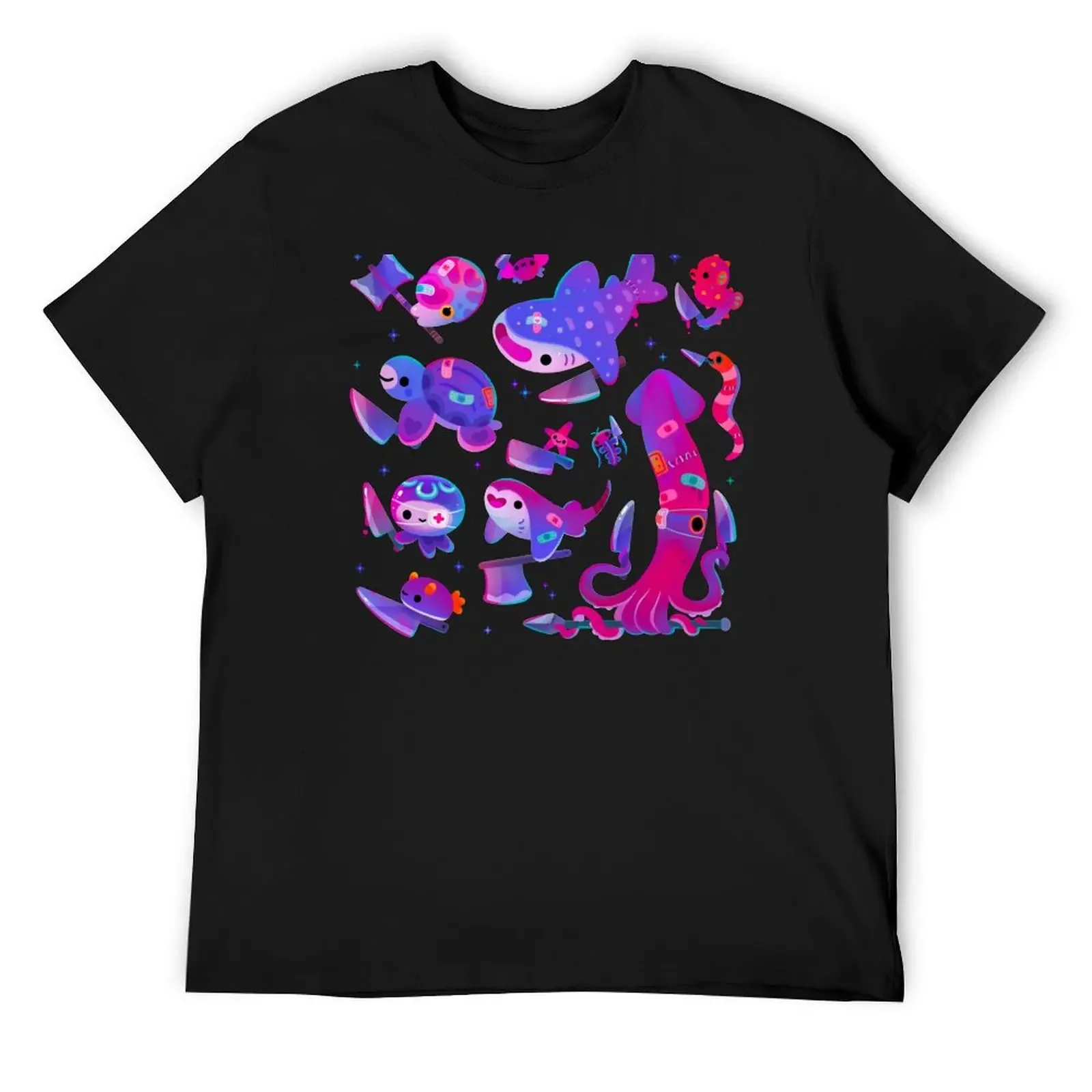 

Stabby marine life T-Shirt Anime t-shirt vintage anime shirt graphic t shirts clothes for men