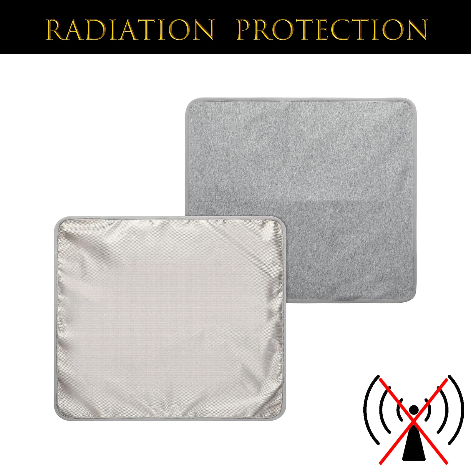 Anti-Strahlungs-Decke EMF-Schutz Körperabdeckung Strahlungsabschirmung Leitfähiges Kupferfaser-Faraday-Gewebe Pad Signalblocker