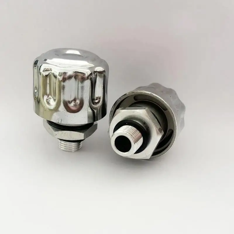 Hydraulic Oil Tank Breather Valve Dustproof Leakproof G1/8 Thread Vent Plug Cap for Industrial Hydraulic Systems