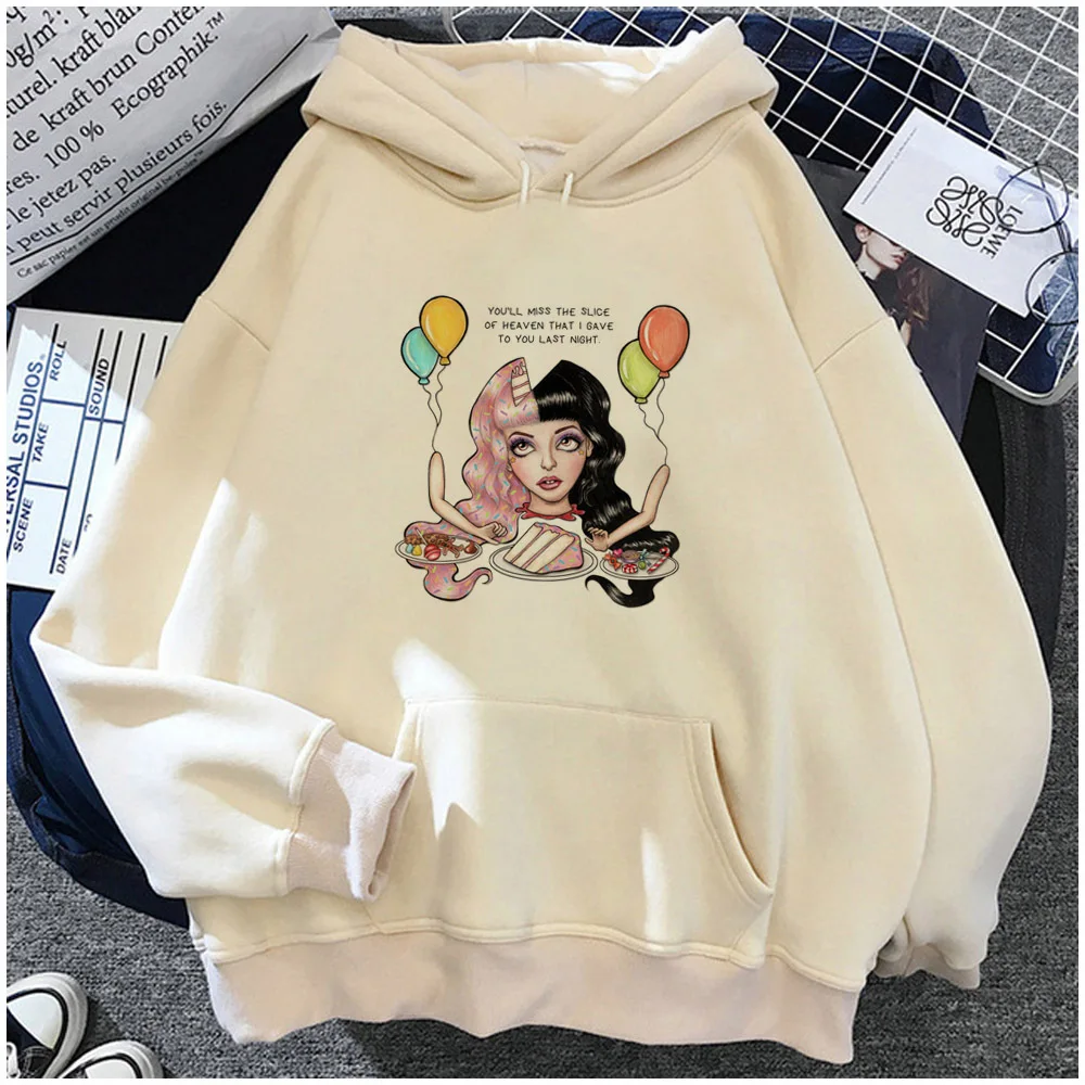 

Melanie Martinez hoodie trendy manga harajuku Japanese Y2K comfortable girl hoddie elegant manga printed design winter