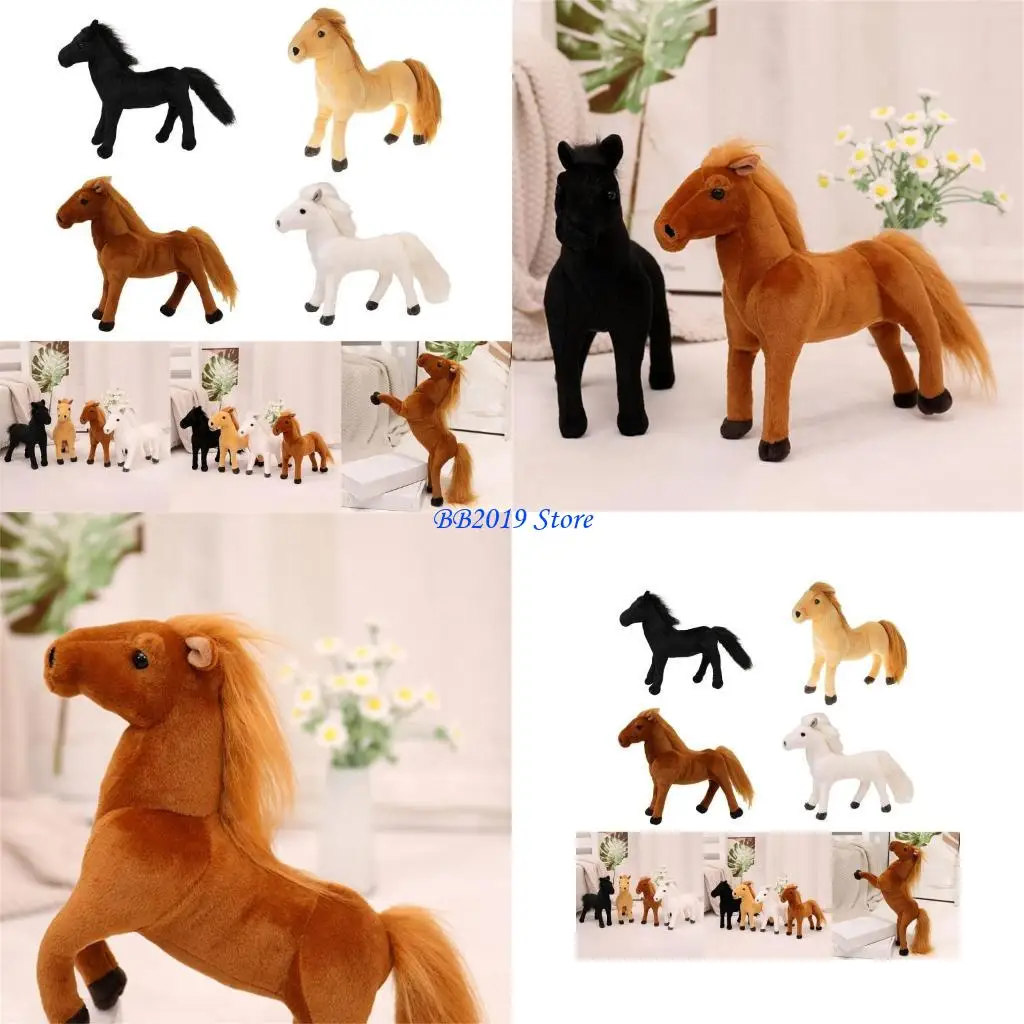 

Q0KB 30 см. Реалистичные лошади сформируют куклы детей, ухаживает за лошадьми, кукол, диван, декоры диван