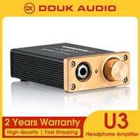 Douk Audio U3 Mini Pure Class A Headphone Amplifier HiFi Ultra-compact Home Desktop Stereo Amp for HD580/HD600/HD650 Headsets