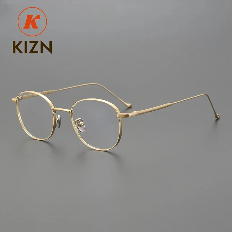 

Super Quality Eyewear Optical Glasses Women Round Pure Titan Frame Men Prescription Minus Glasses Trend Retro Glasses for Teens