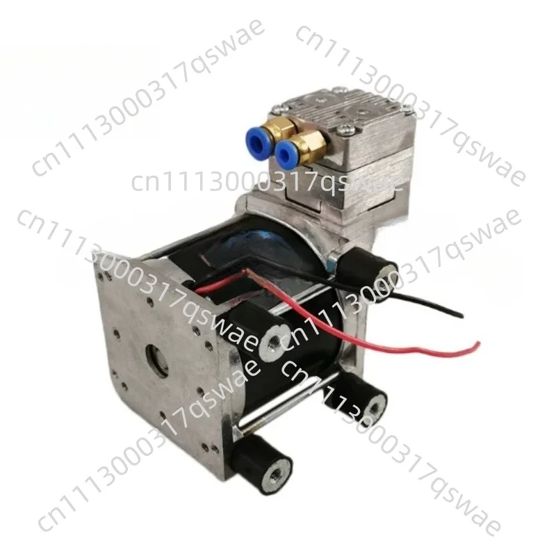 24V Mini Oil-Free Negative Pressure Vacuum Pump, 20 L/min, -80 KPa, 30W, G1/8 Interface