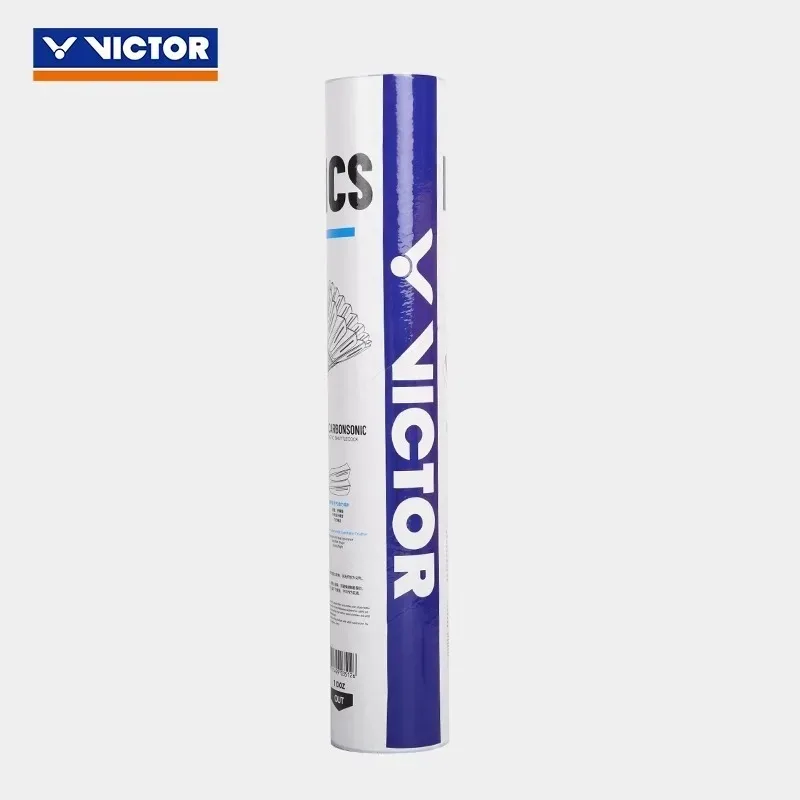 12 قطعة VICTOR NCS الكربون الصوت الريشة الكرات دائم الاصطناعي الطيران استقرار لعبة الكرة أنبوب #1