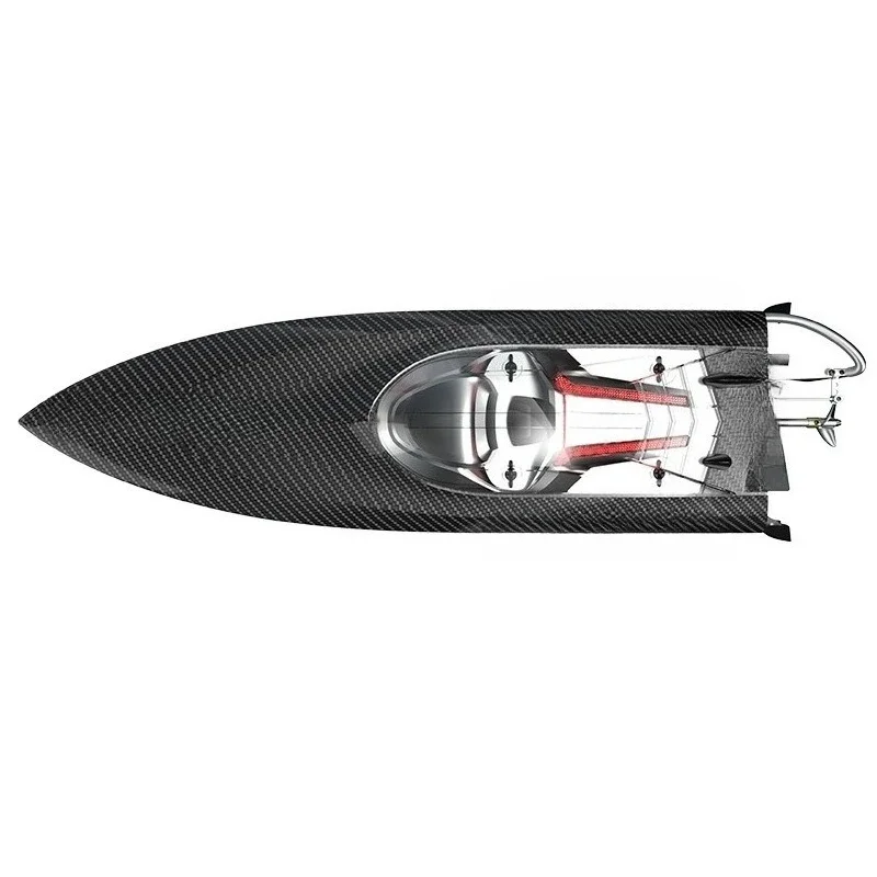 

Brushless high-speed remote control submarine speedboat carbon fiber pattern large remote control boat racing boat water