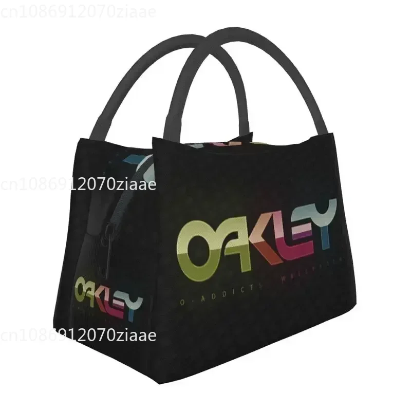 Oakleys Glasses Insulated Lunch Bag for Women Resuable Cooler Thermal Lunch Tote Work Picnic