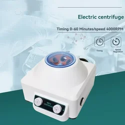 900-2 900-1S Low Speed 4000rpm Electric Centrifuge 2086xg 6*20ml EU US Plasma Serum PRP PRF Separate Machine