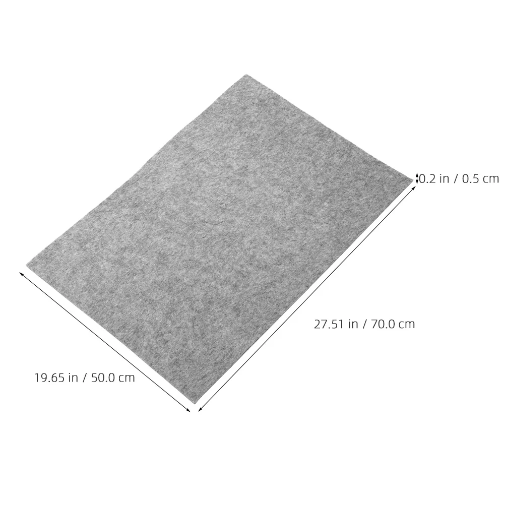 

Calligraphy Felt Gray 50x70cm Desk Students Drawing Felt Cushion Mat for Painting Writing Students Calligraphy Accessory