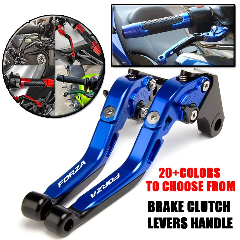 

Clutch Lever Brake Lever Set Adjustable Motor Handle Levers For Honda NSS FORZA 350/300/250/125/150/750 2001-Present Accessories