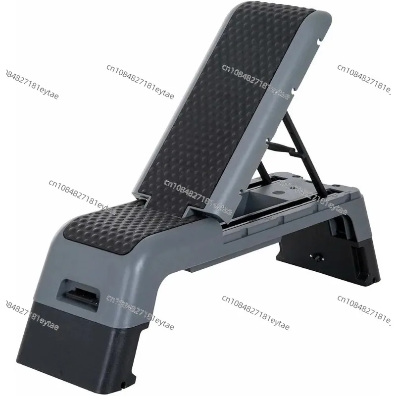 Adjustable Fitness Step Platform, Multifunctional Home Workout Weight Bench, Indoor Bench Press Bodybuilding Training Exercise E