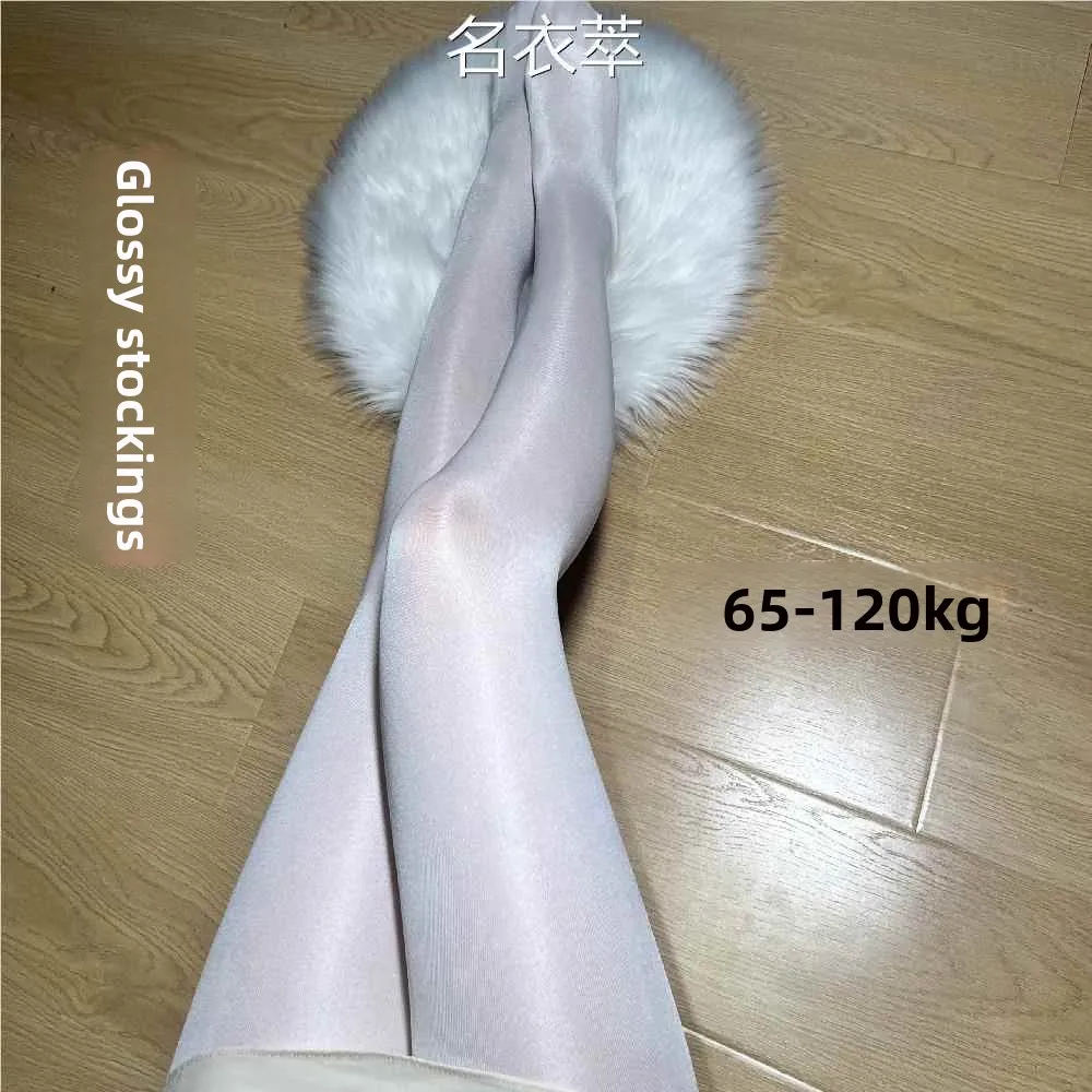 Large Size iny Tights Stage Soft Panhose Oil Glossy Panhose T-ape Leggings Base Layer Soft And Comfortable
