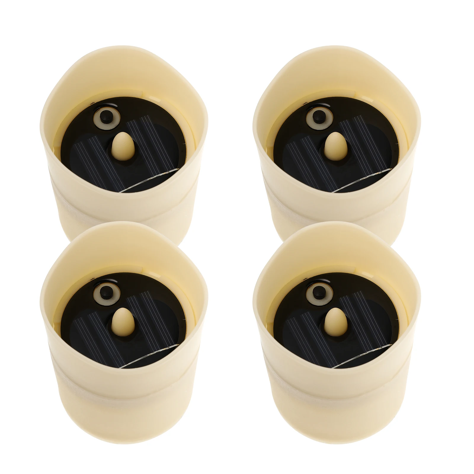 

4 Pcs Electric Lamp Light Lamp Rechargeable Led Tealight Flameless Outdoor Garden Party Decoration Tealight