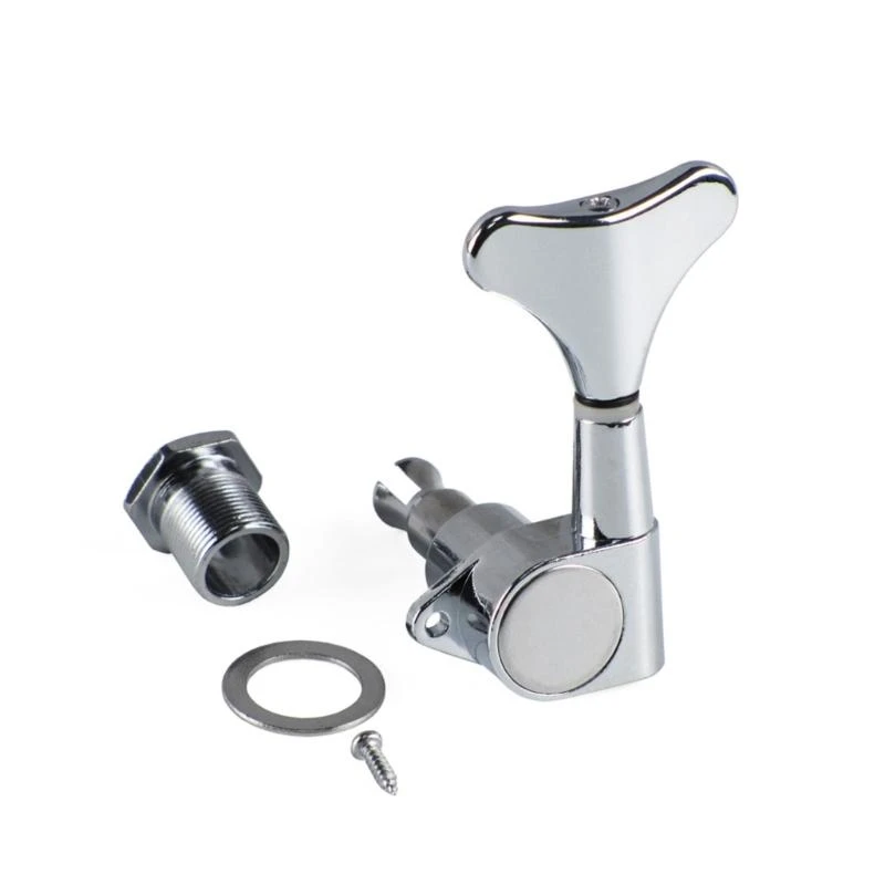 

Electric Bass Tuning Pegs Bass Opened Machine Heads Knobs String Tuners for 4 String Electric Bass Right/Left Hand