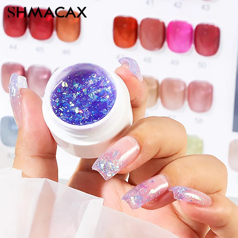 Nail Art Midsummer Night ReplNail 173 Gel, Dreamy Iridescent Sequins, Adhésif N64 Wearable Nail Design, Décorations DIY