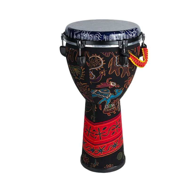 Direct selling Binding rope 12 inch African drum Lightweight professional Djembe Multi-style high quality African drum