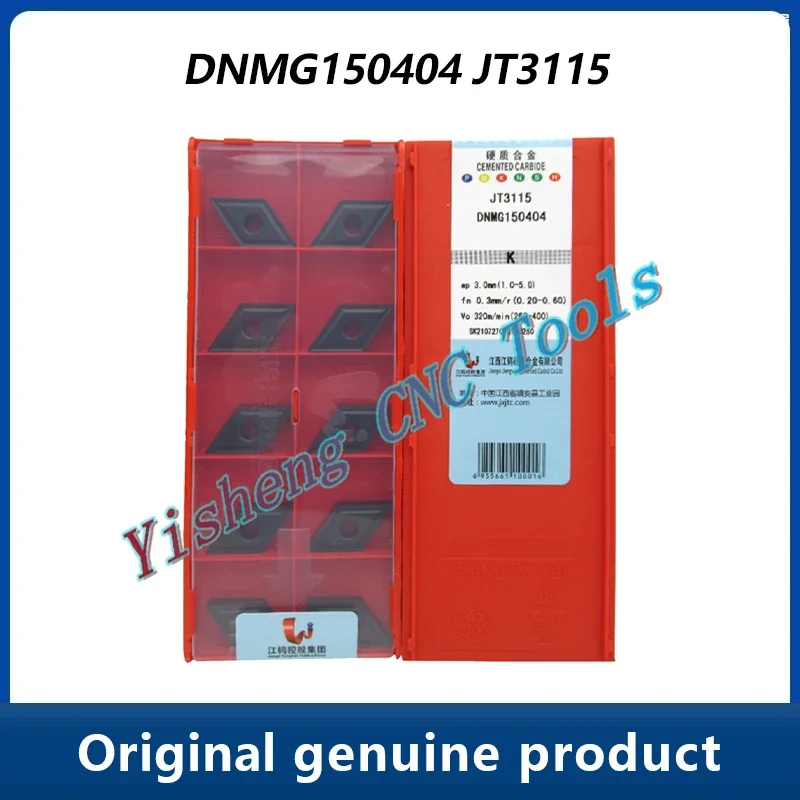 

JXTC Cutting Tools DNMG150404 DNMG150408 DNMG150412 JT1225 JT3115 JT4025 lozenge