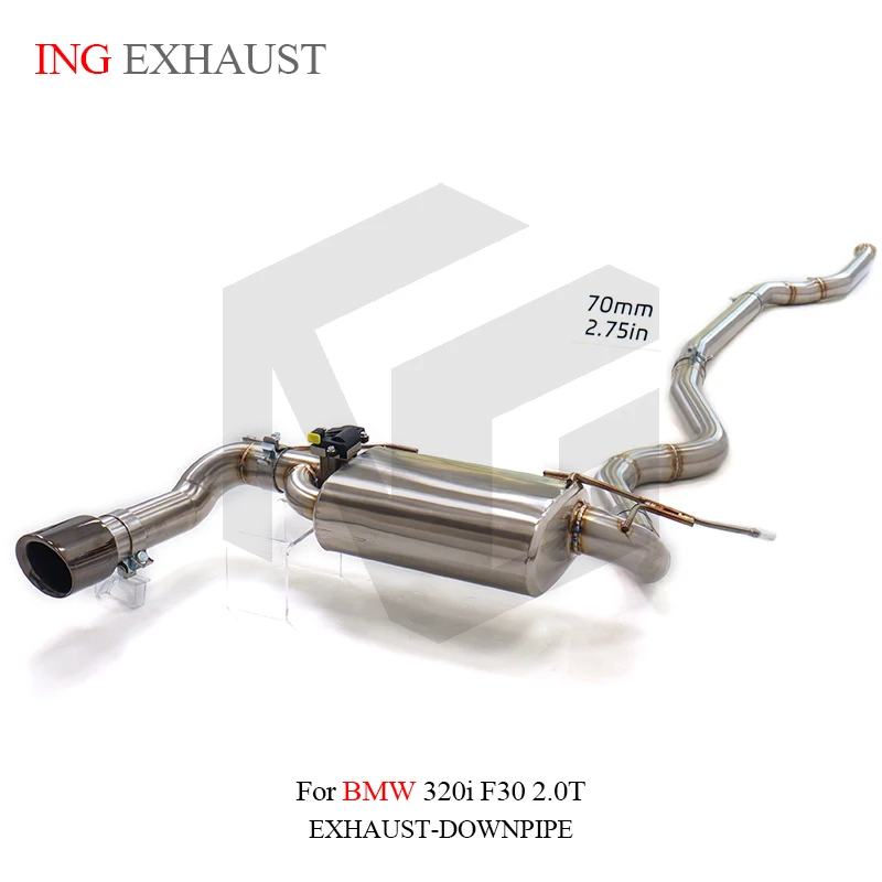 

ING Ss304 Remote Electronic Valve Catback for BMW 320i F30 2.0T Exhaust System Original factory style
