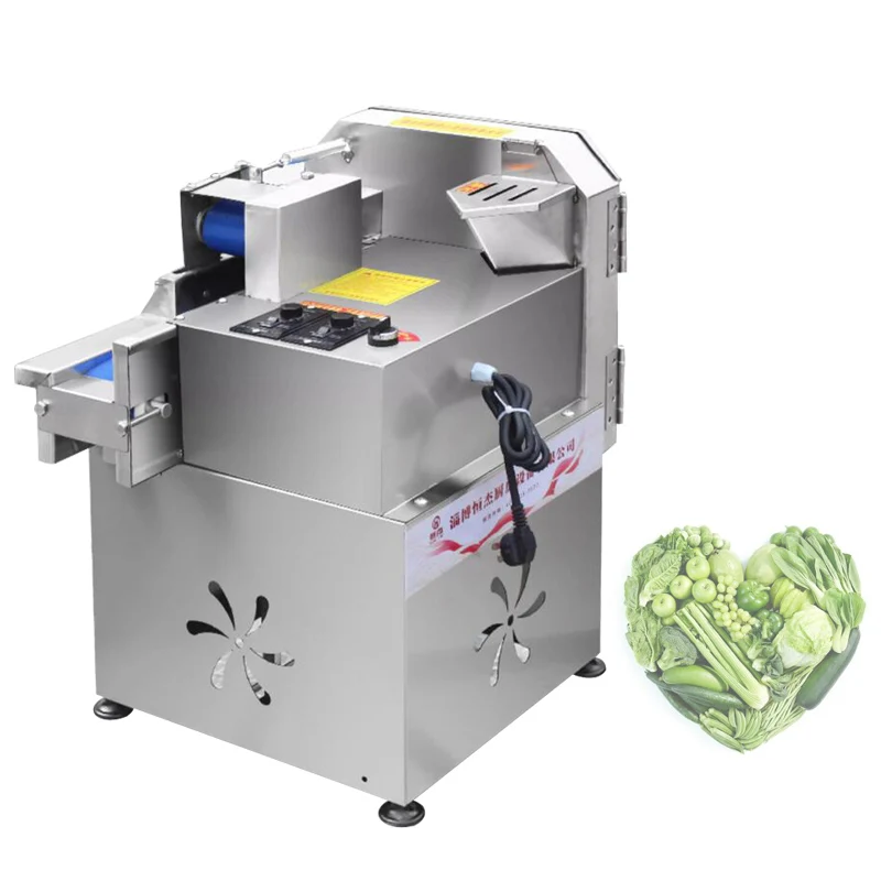 Multifunctional Electric Vegetable Cutting Machine Stainless Steel Adjustable Speed For Various Greens Vegetable Cutter Machine