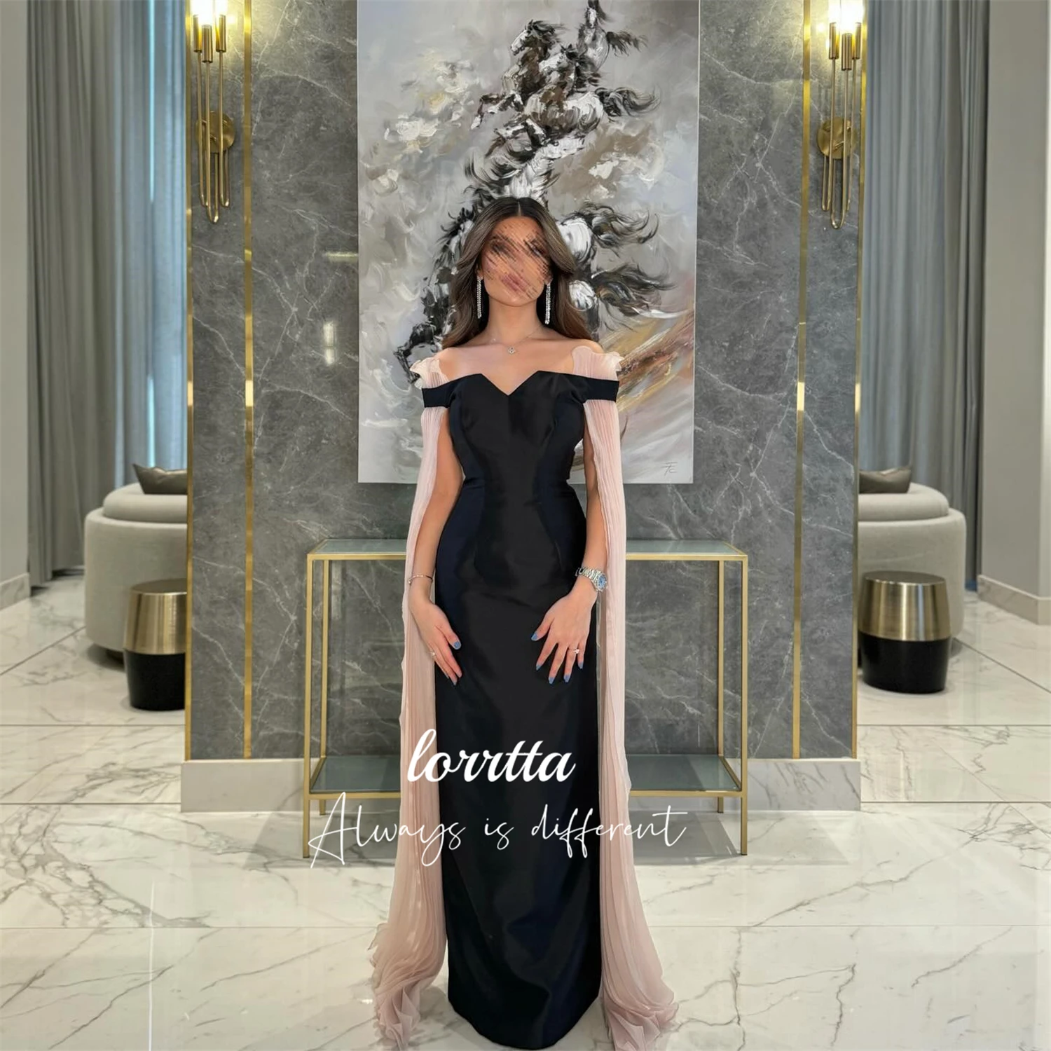 

Lorrtta Customized Fishtail Cut Evening Dresses Women Elegant Lady Dress Grace Special Occasion Dresses Robes De Cocktail Robe