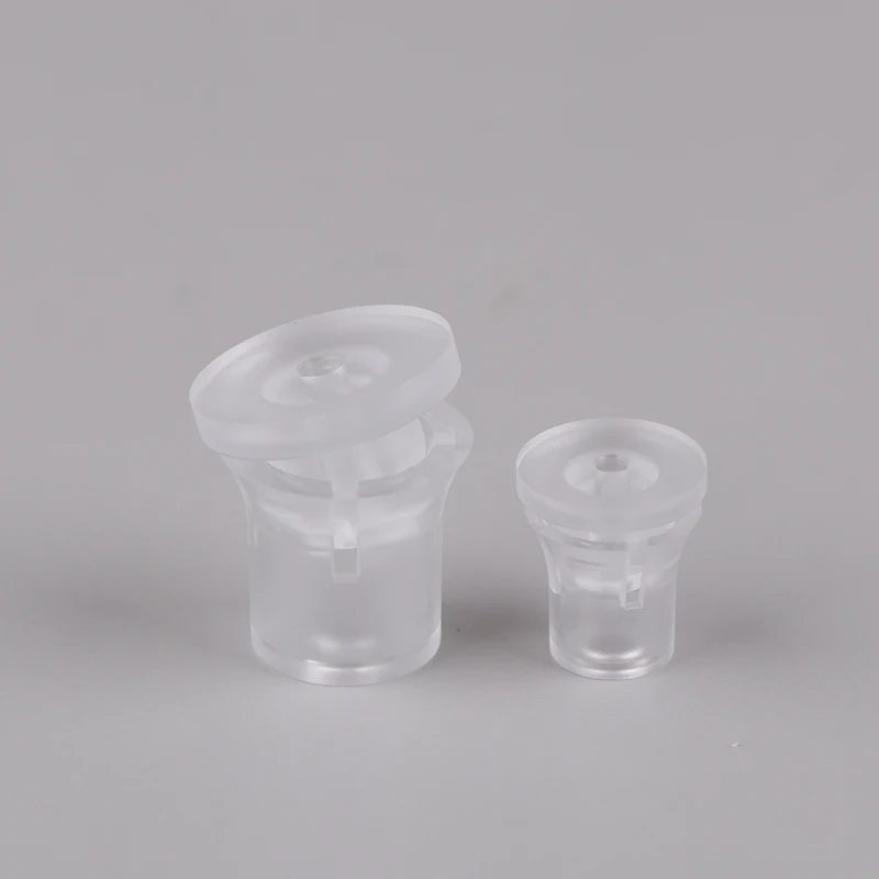 △ 10 PCS PC Translucent Advertising Nail Glass Nail Bracket Invisible Plastic Screw Frosted Screw