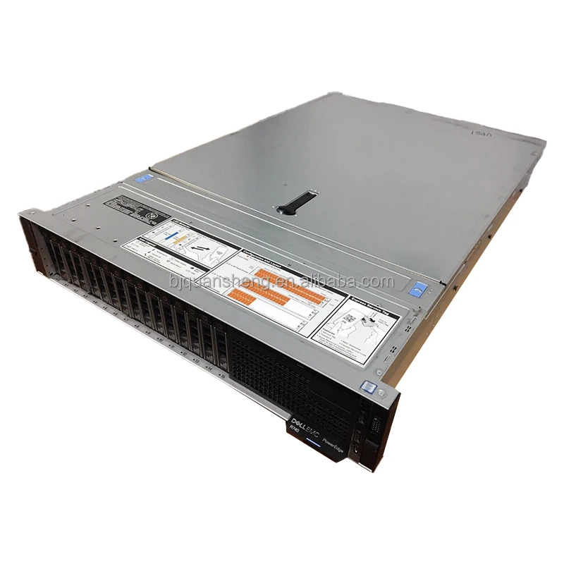 حامل خادم الكمبيوتر المستخدم موديل R740XD R750 R640 R440 R240 R340 1 تيرا بايت القرص الصلب Xeon يدعم معيار SQL Server 2022